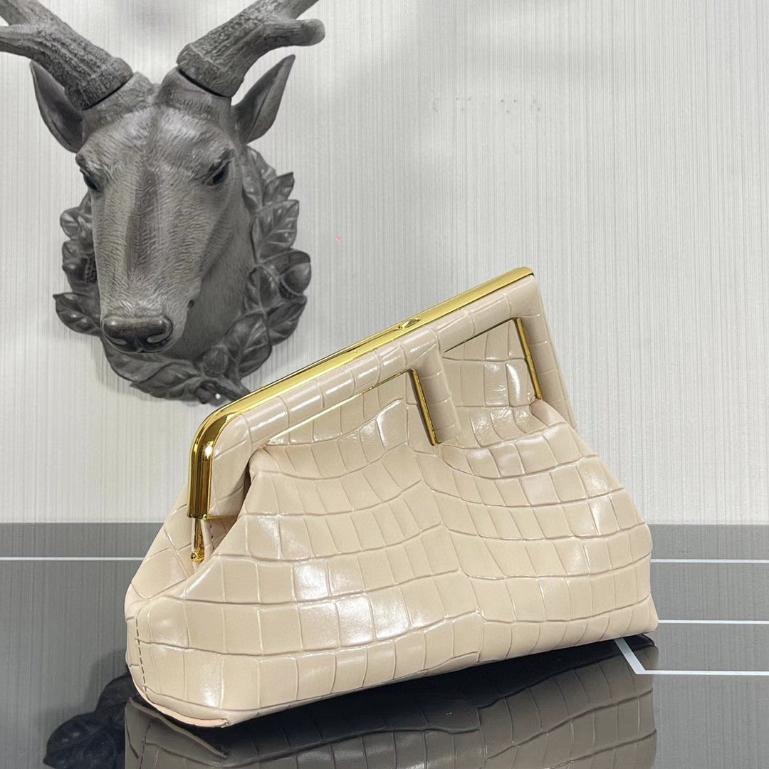 Crocotop White Small Travel Bag