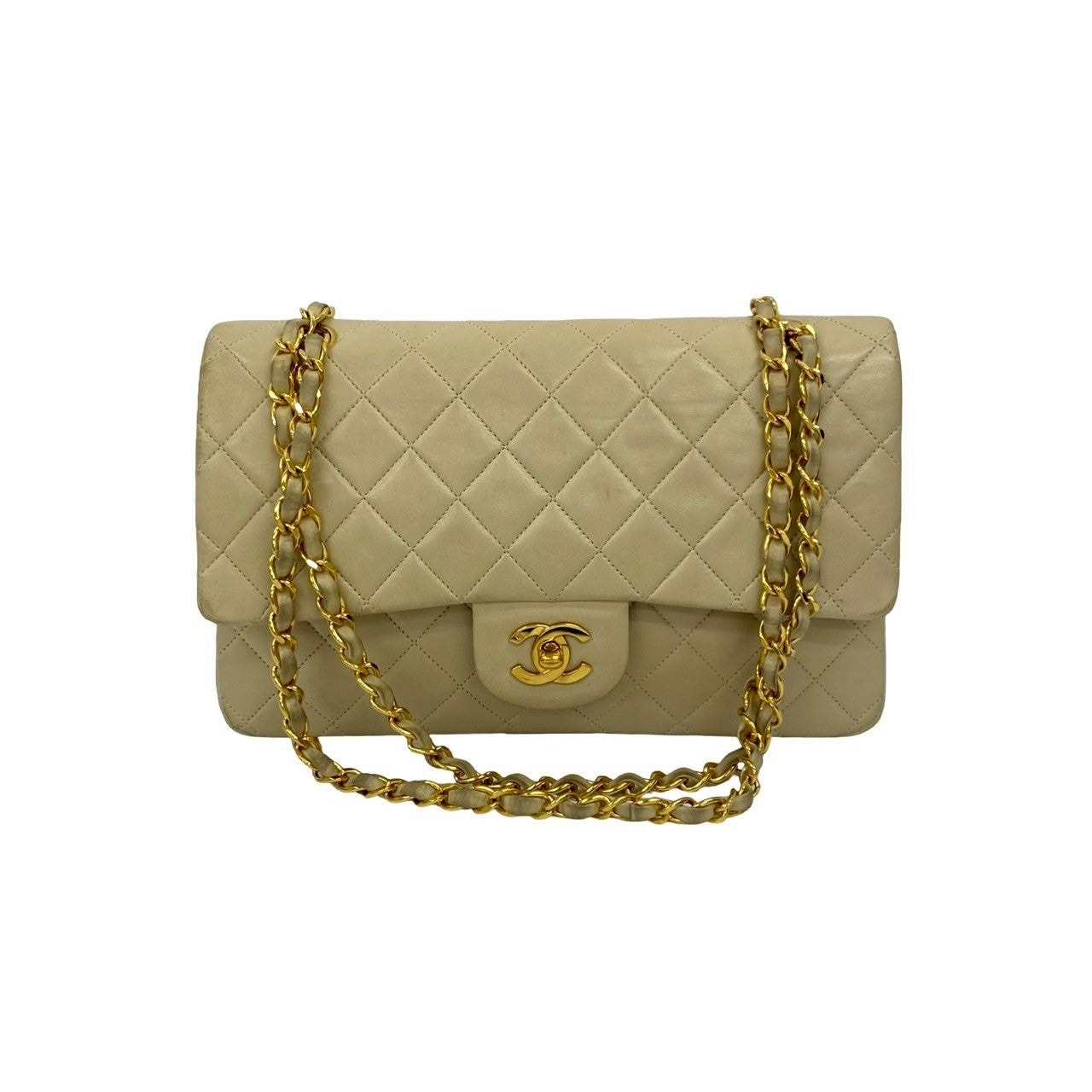 Chanel Coco Mark Lambskin 2WAY Shoulder Bag
