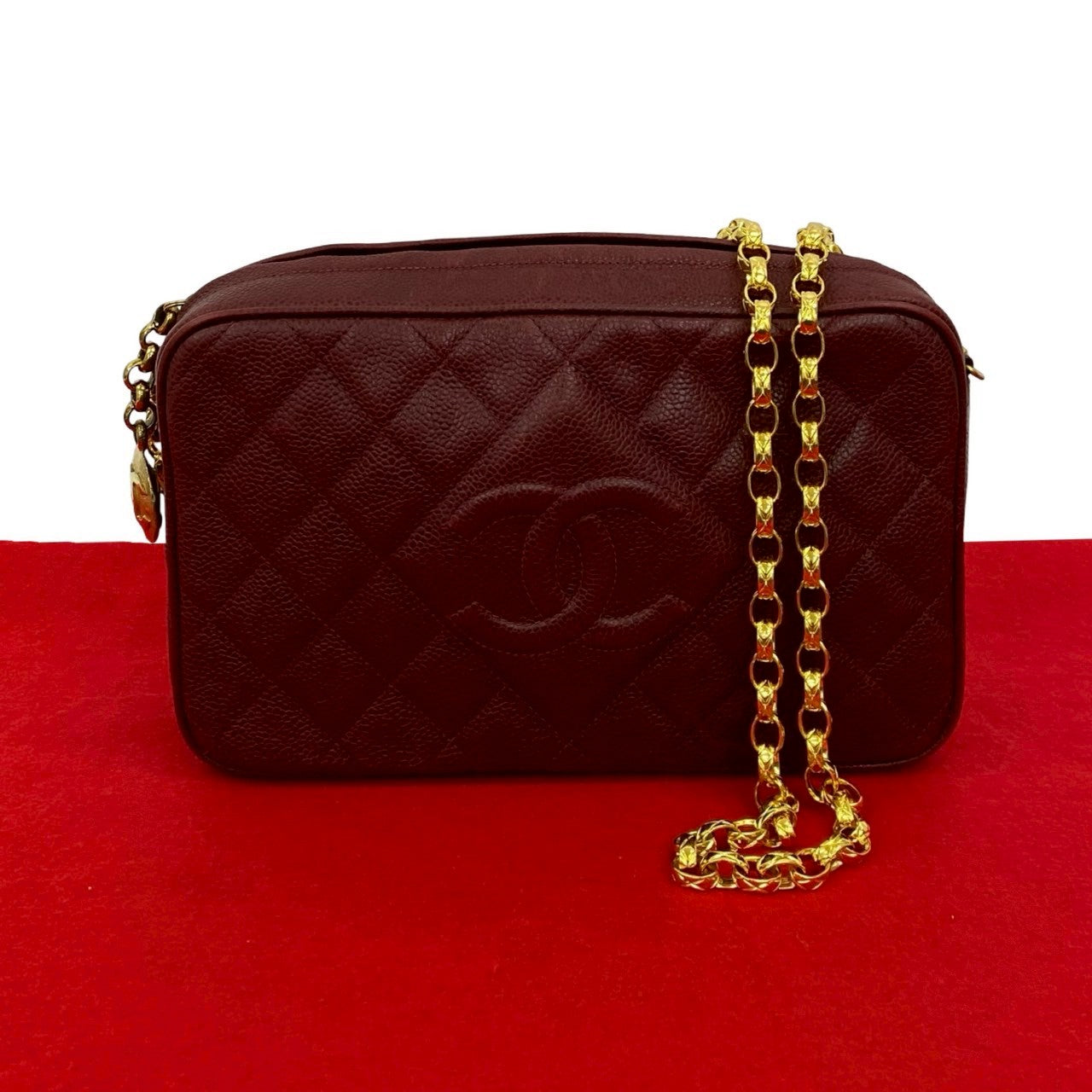 Chanel Matelassé Caviar Skin Shoulder Bag