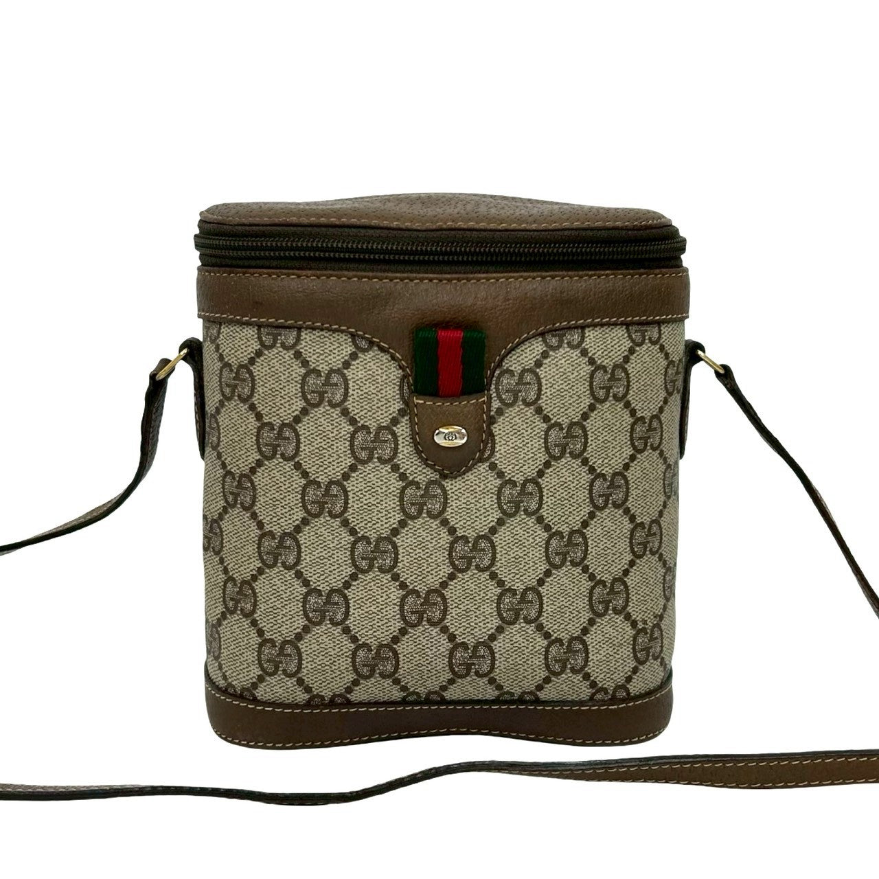 Gucci Pvc Shoulder Bag Leather Logo Bag 8