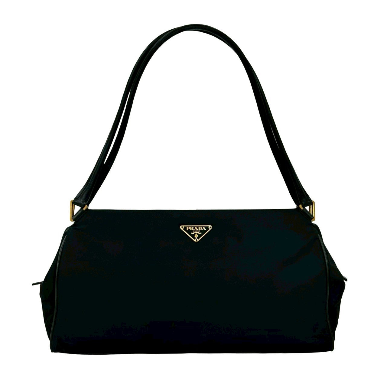 Prada 2Way Bag Leather Nylon Travel Bag 2Way Bag 8