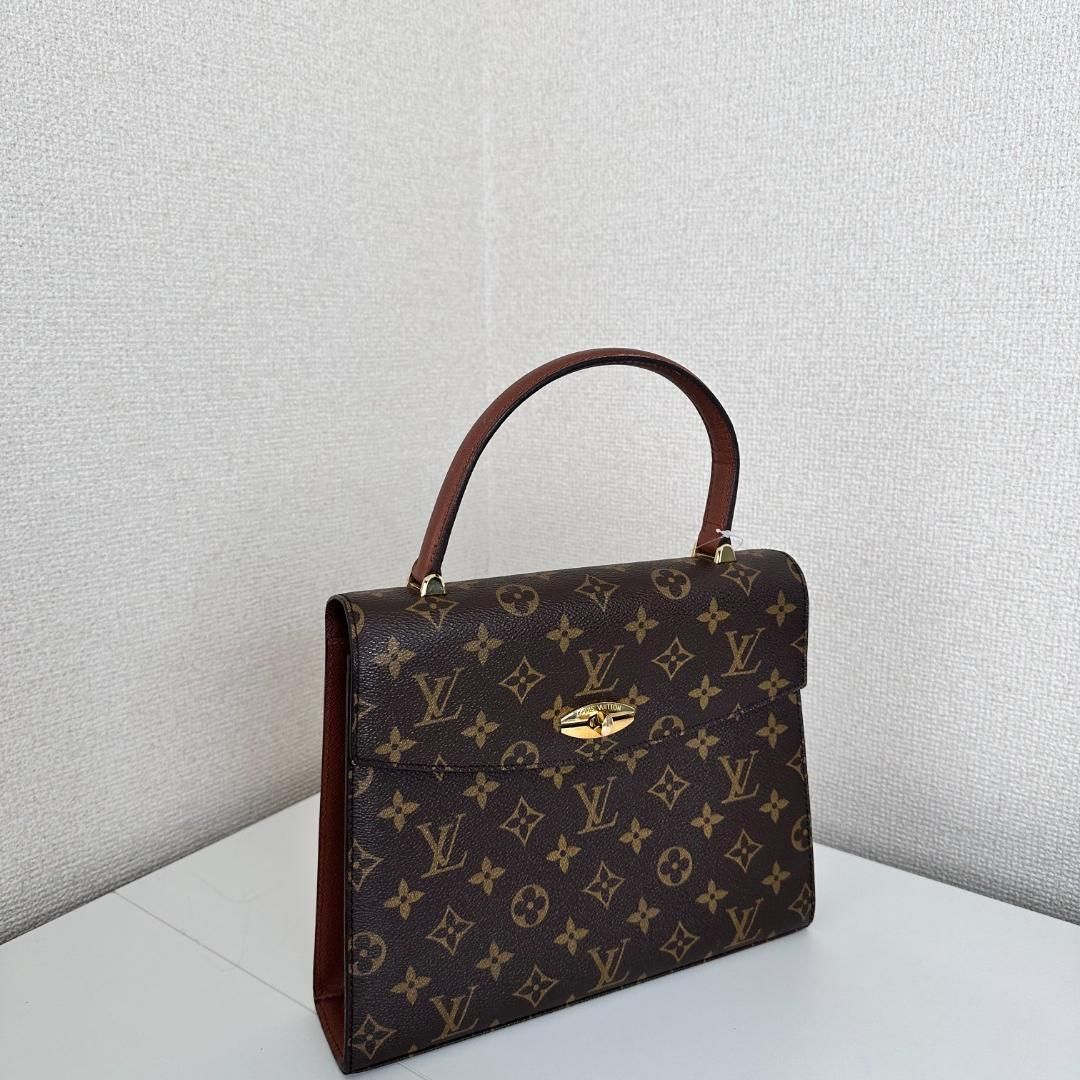 Louis Vuitton Monogram Malesherbes   - Brown Handle Bags, Handbags MR1904202577722