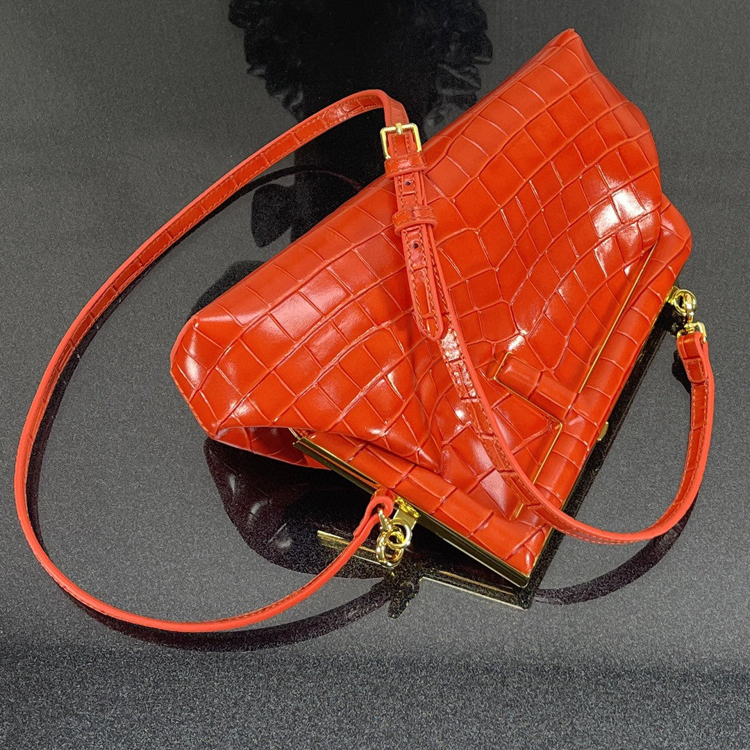 Crocotop Orange Small Travel Bag