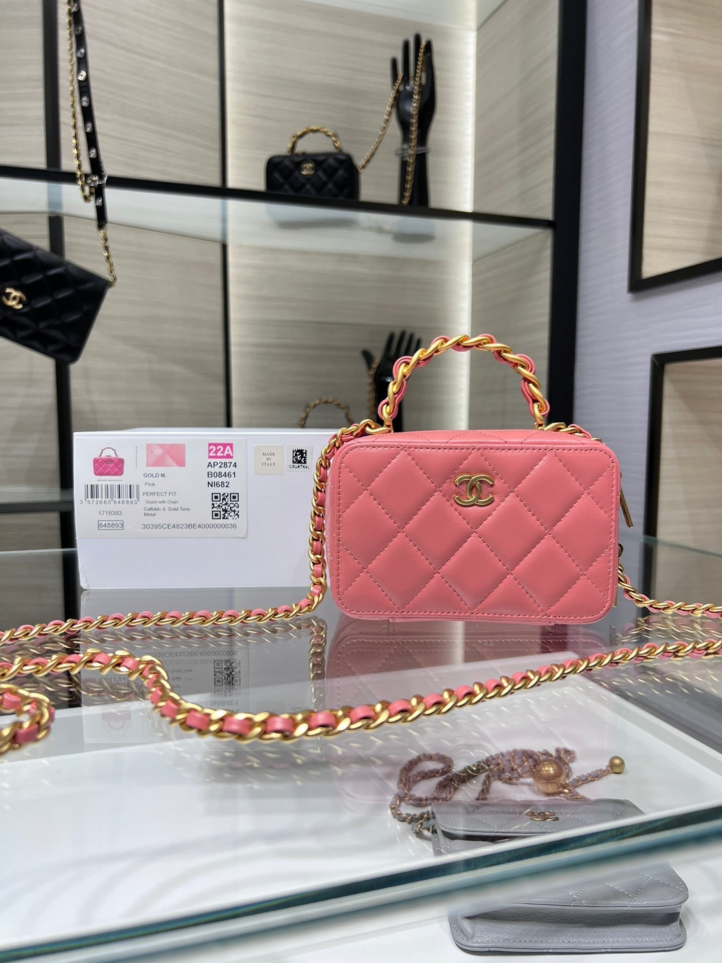Chlvanity With Pinike Bag For Women Chain Travel Bag