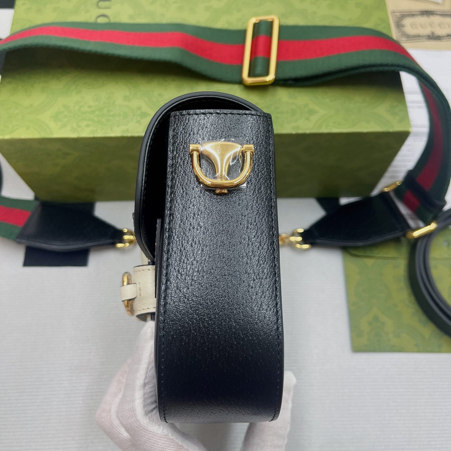 gg x Adidas Horsebit , Black Mini Bag Beaunoirrbeaunoirr U3Zdg