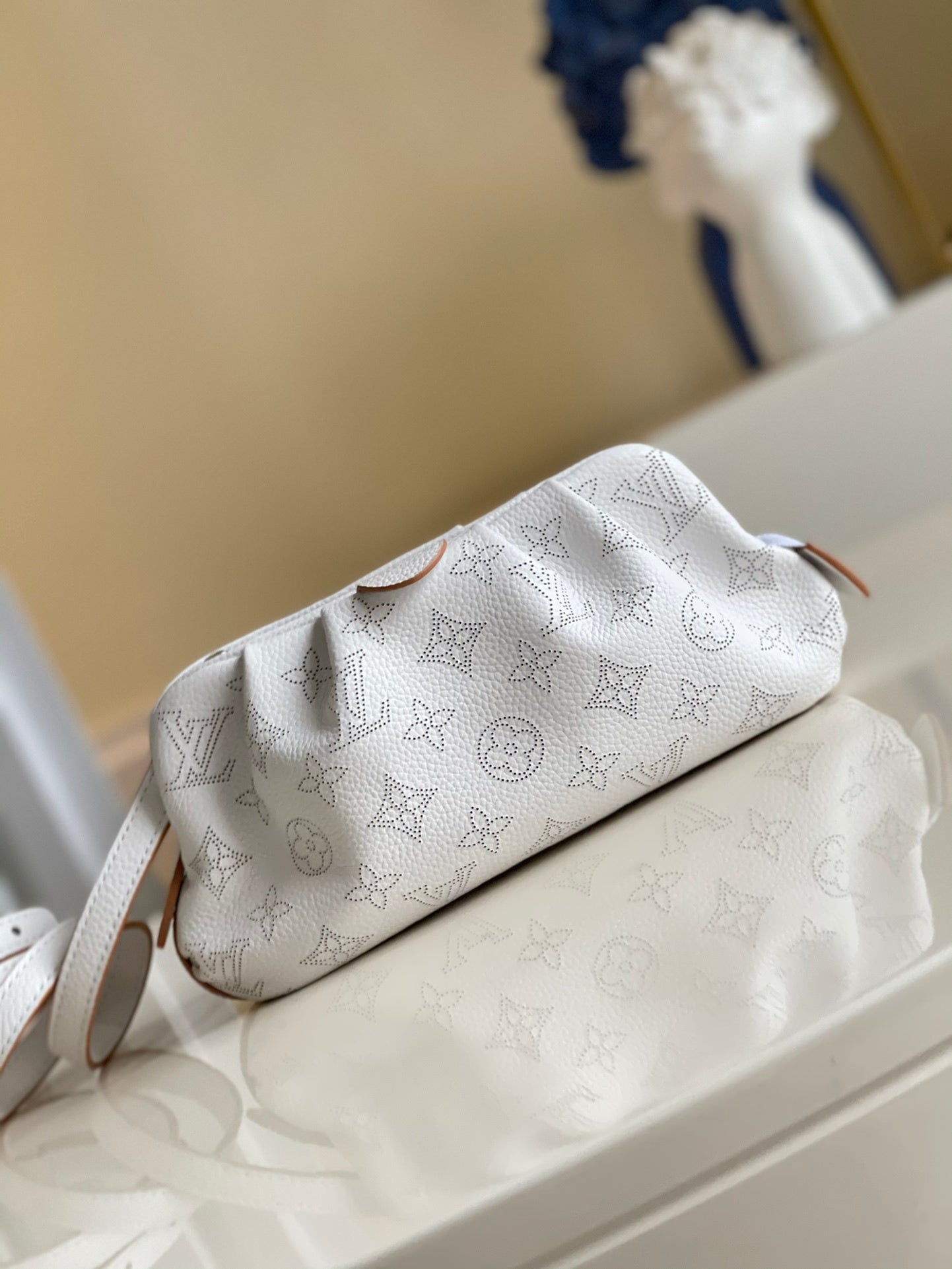 Top Quality Scala Pouch For Women Shoulder White Mini Crossbody Bag