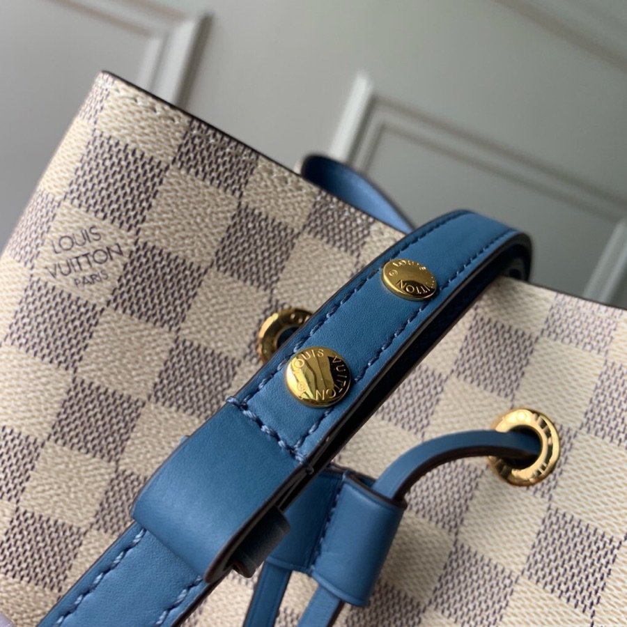 Top Quality Neonoe Mm Bag Damier Azur Canvas Blue Crossbody Bag