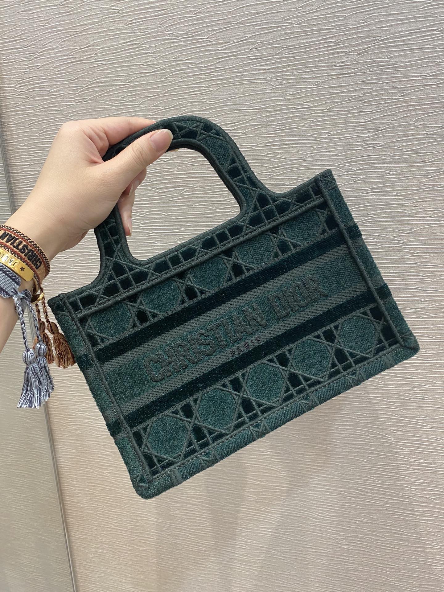 Book Oblique Cd Canvas Blue Mini Tote Bag