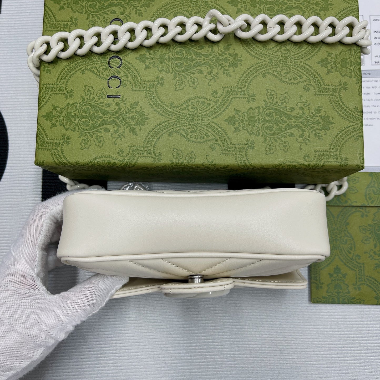 gg Marmont Super , ’s White Mini Bag