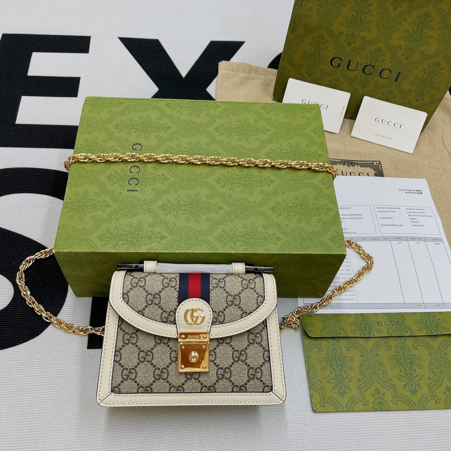 gg Ophidia gg , ’s Beige Mini Shoulder Bag 69In18Cm Beaunoirrbeaunoirr