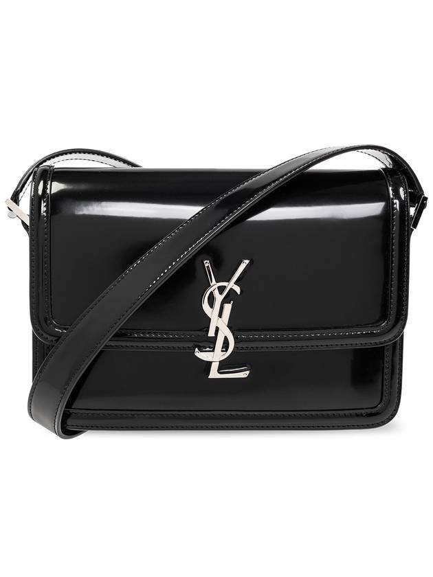 YSL Saint Laurent Saint Laurent Trending Solferino Shoulder Bag Leather Black