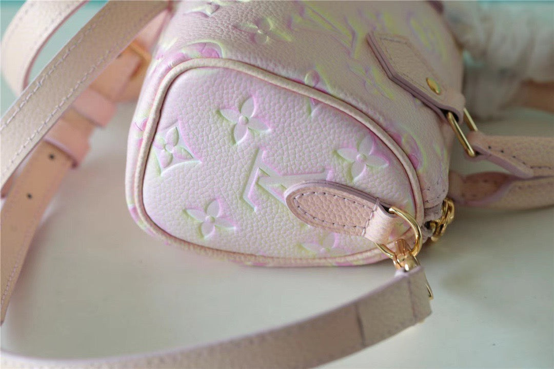 Top Quality Nano Speedy Empreinte For Women Monogram Pink Crossbody Bag