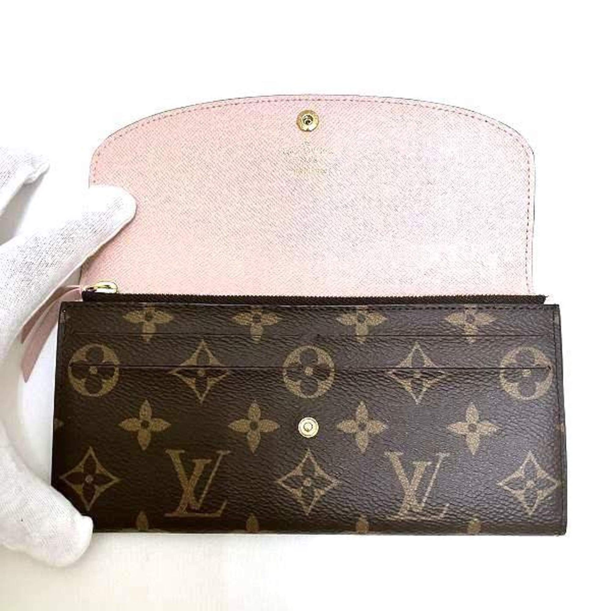 Louis Vuitton Monogram Monogram Long Wallet (Bi-Fold)