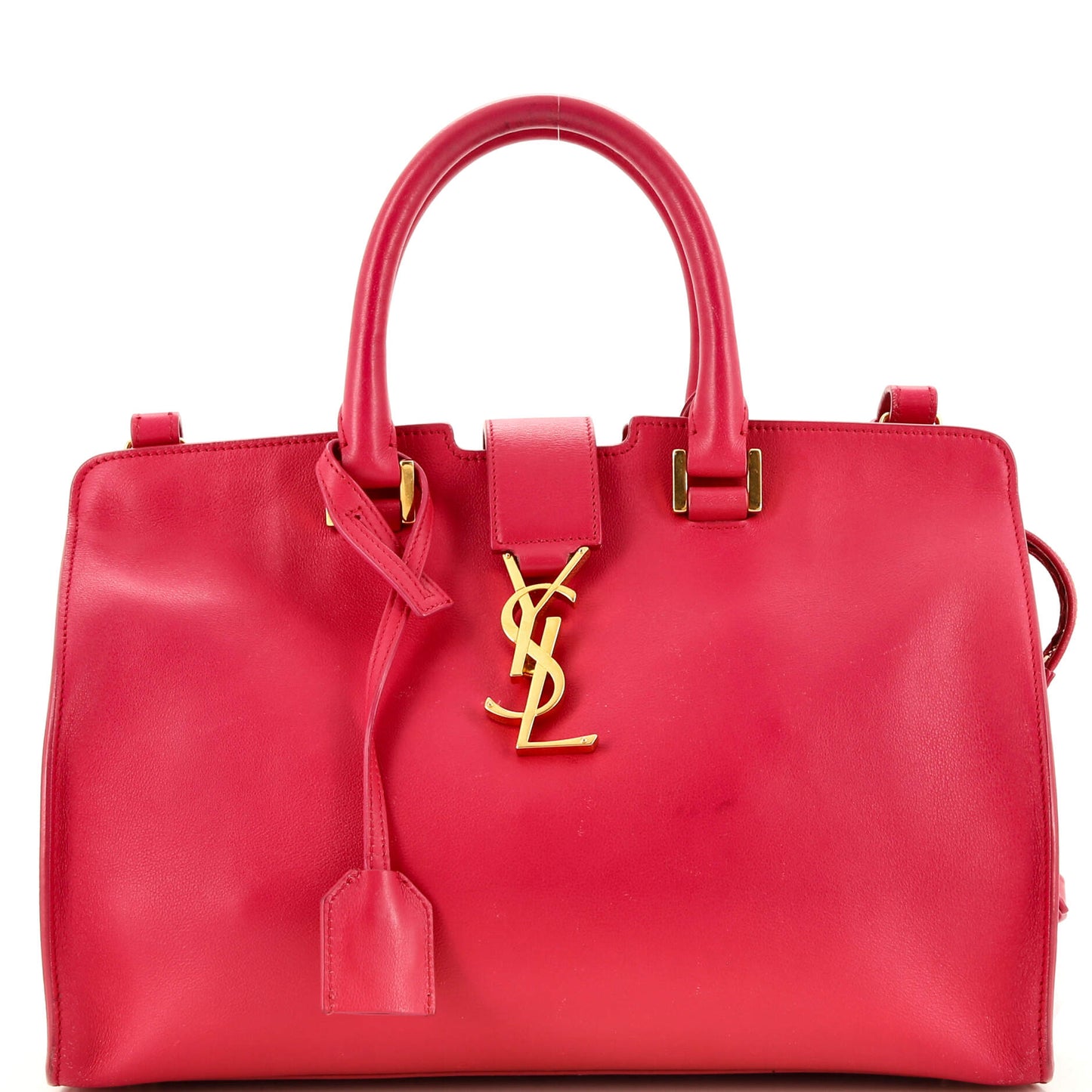 YSL Saint Laurent Trending Cabas Travel Bag Leather Monogram