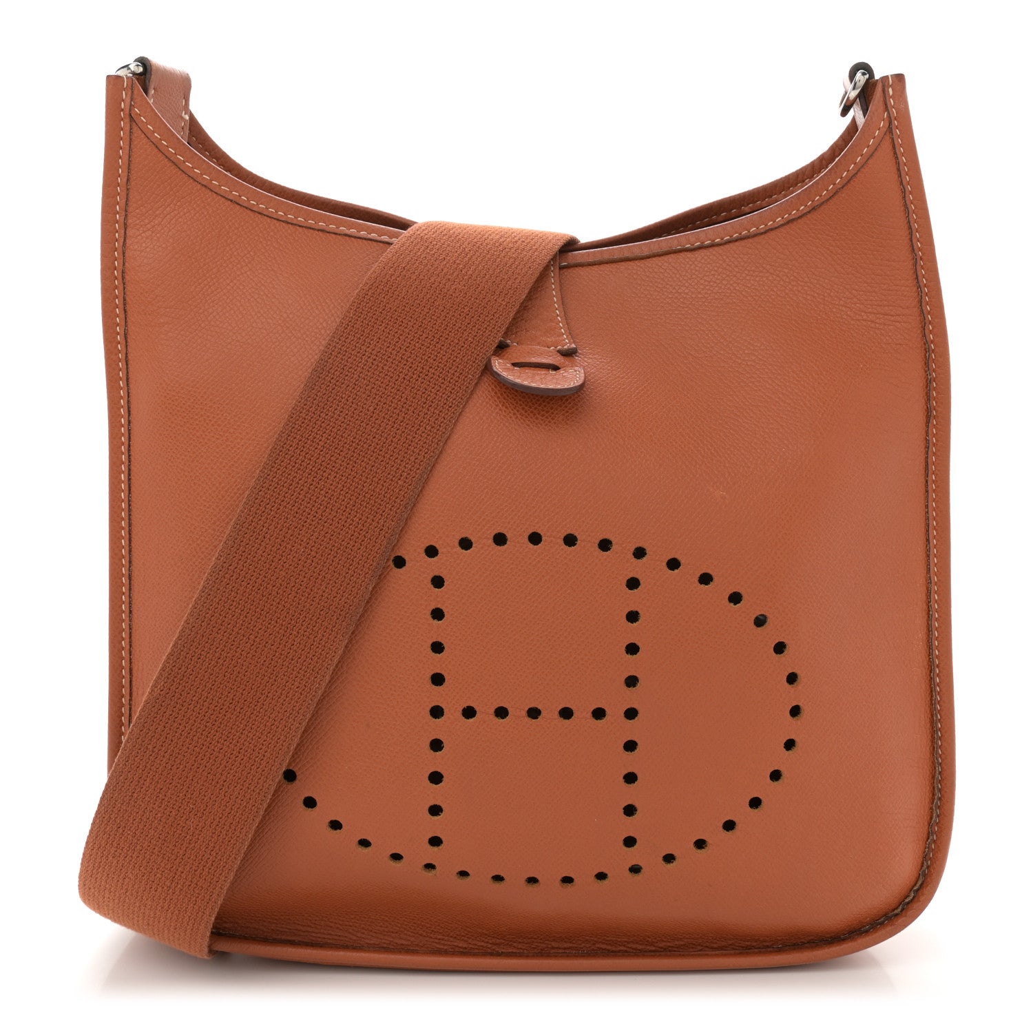 Hermes Epsom Evelyne Ii Pm Handbag Gold Travel Bag