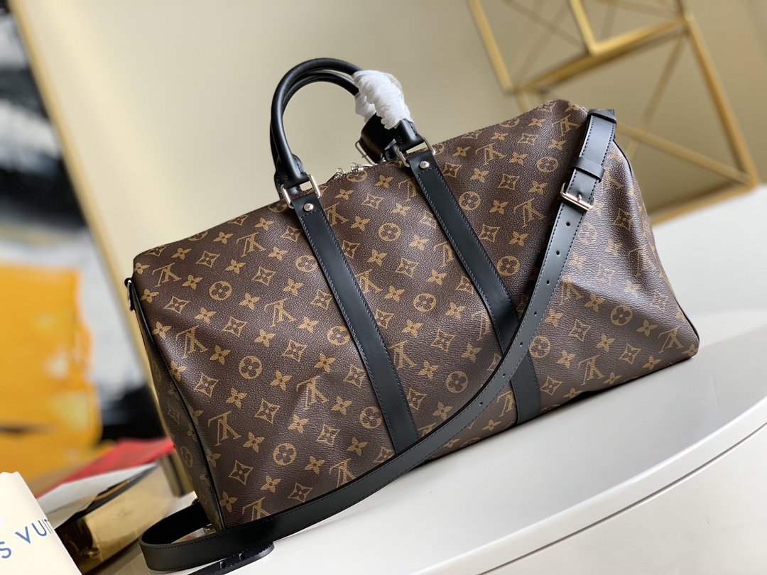 Top Quality Keepall Bandouliere Macassar For Men Canvas Monogram Travel Bag