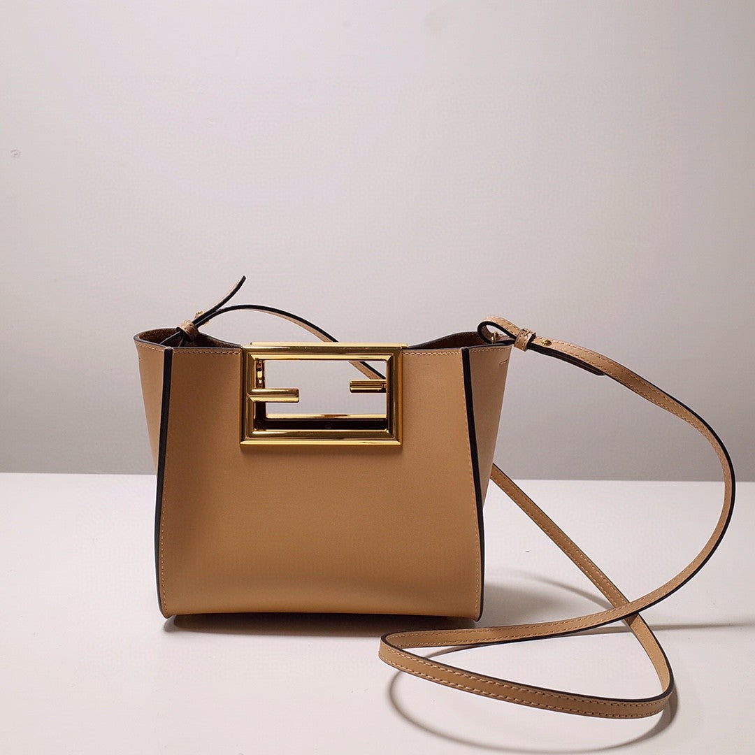 Way Black Beige Travel Bag