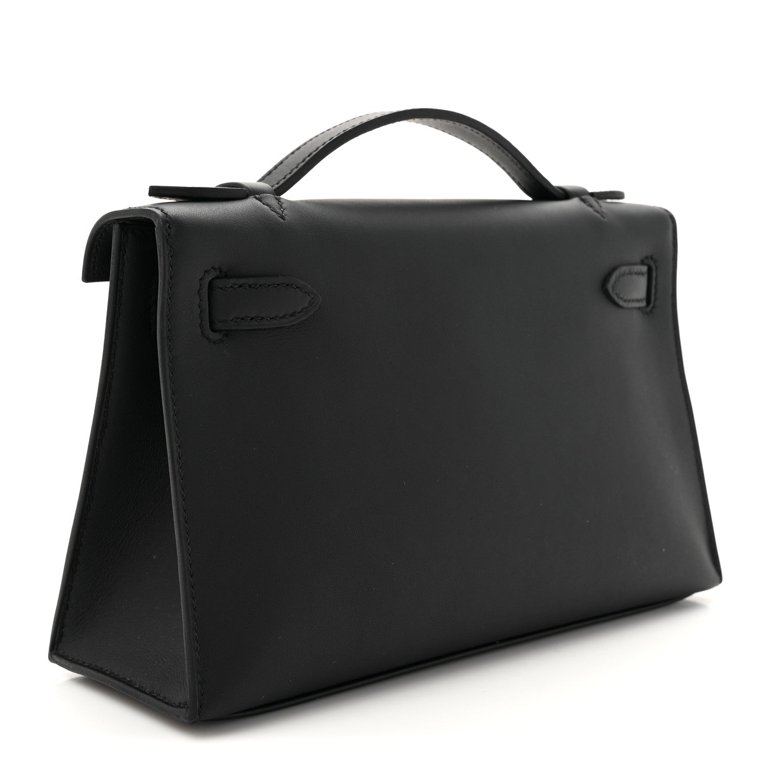Hermes Swift Kelly Pochette Clutch Black Clutch Bag