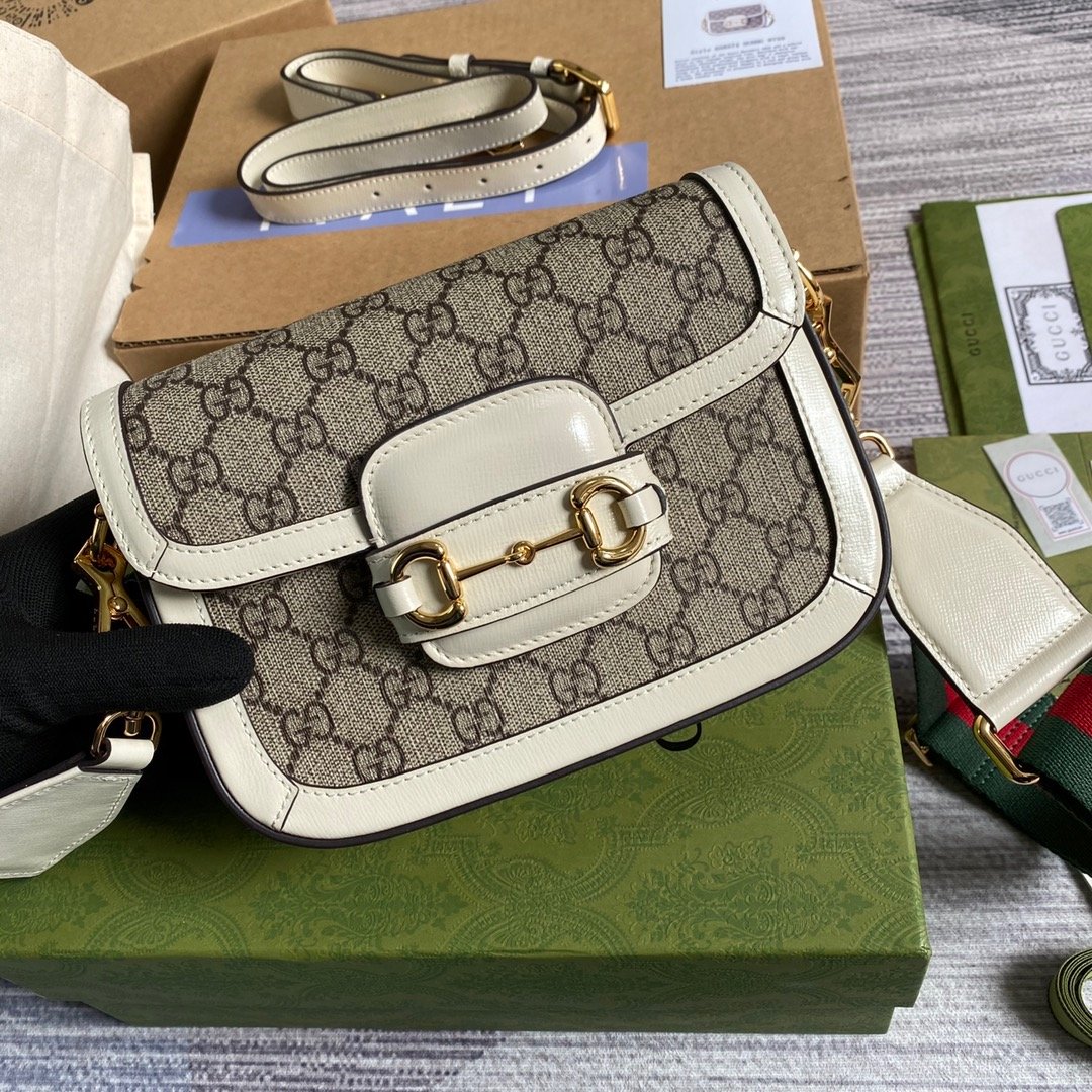 gg Horsebit gg , ’s White Mini Bag