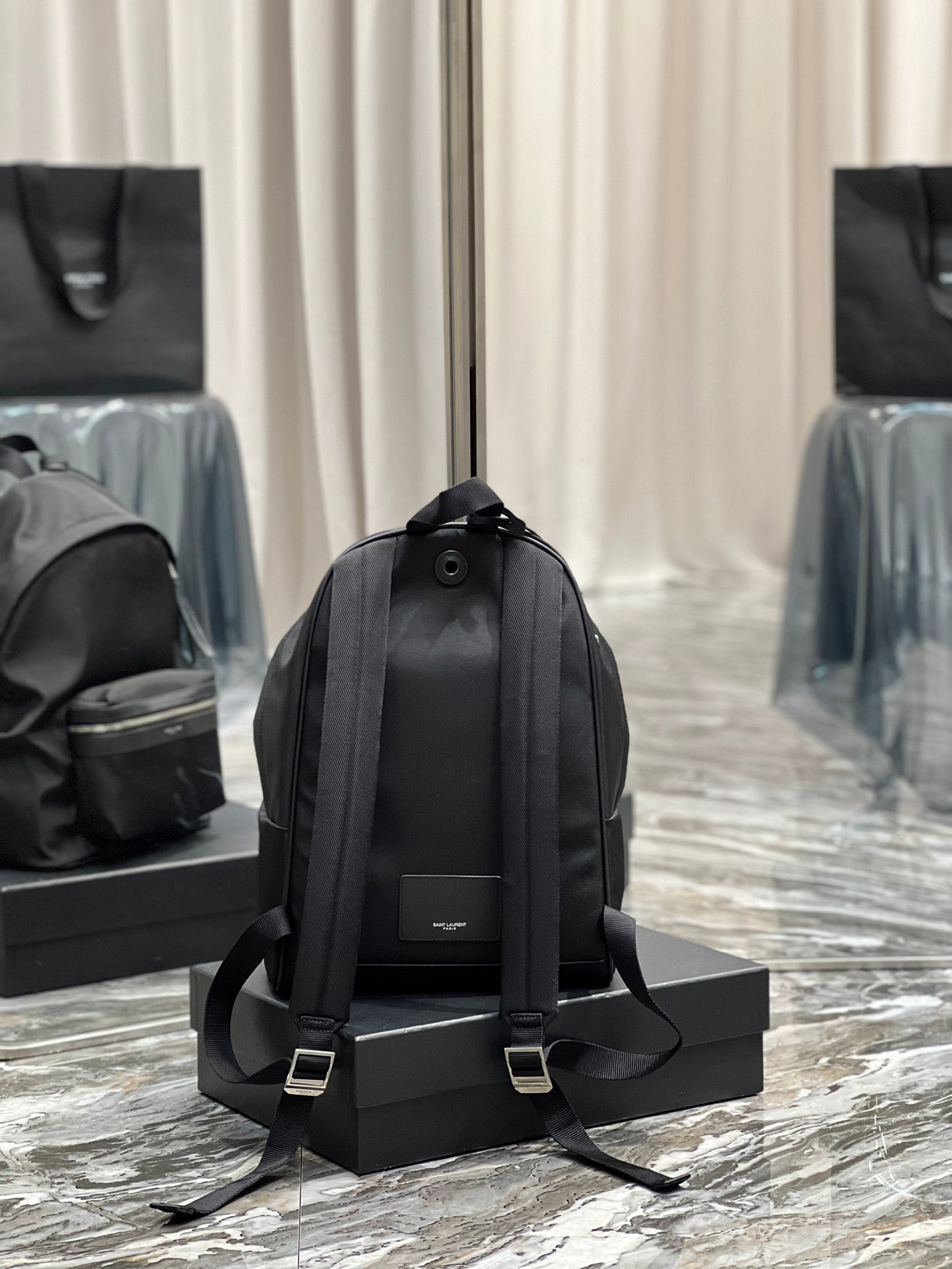 YSL Saint Laurent Backpack Black Ysl 8692
