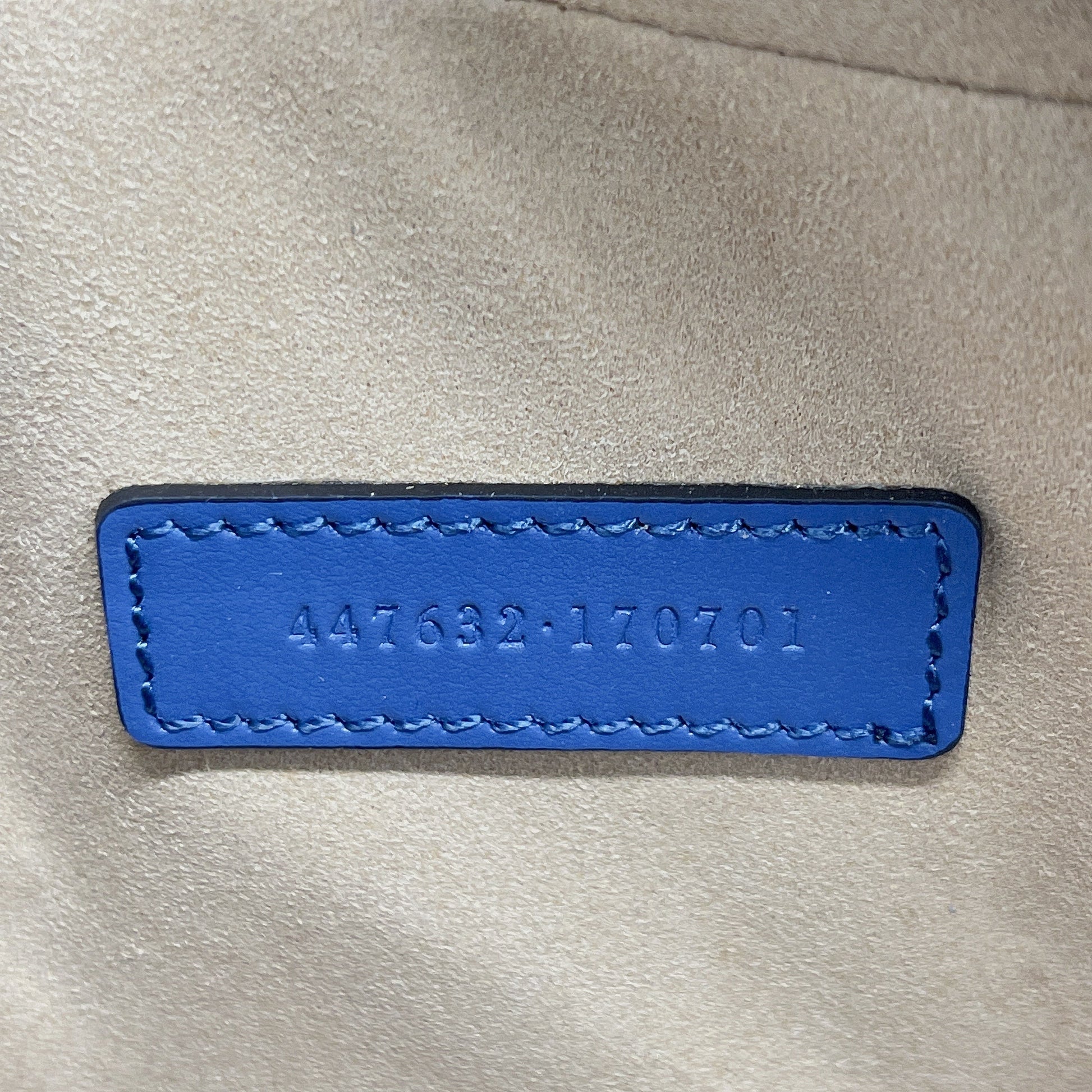 gg Marmont , ’s 9.5in Matelasse Blue Shoulder Bag