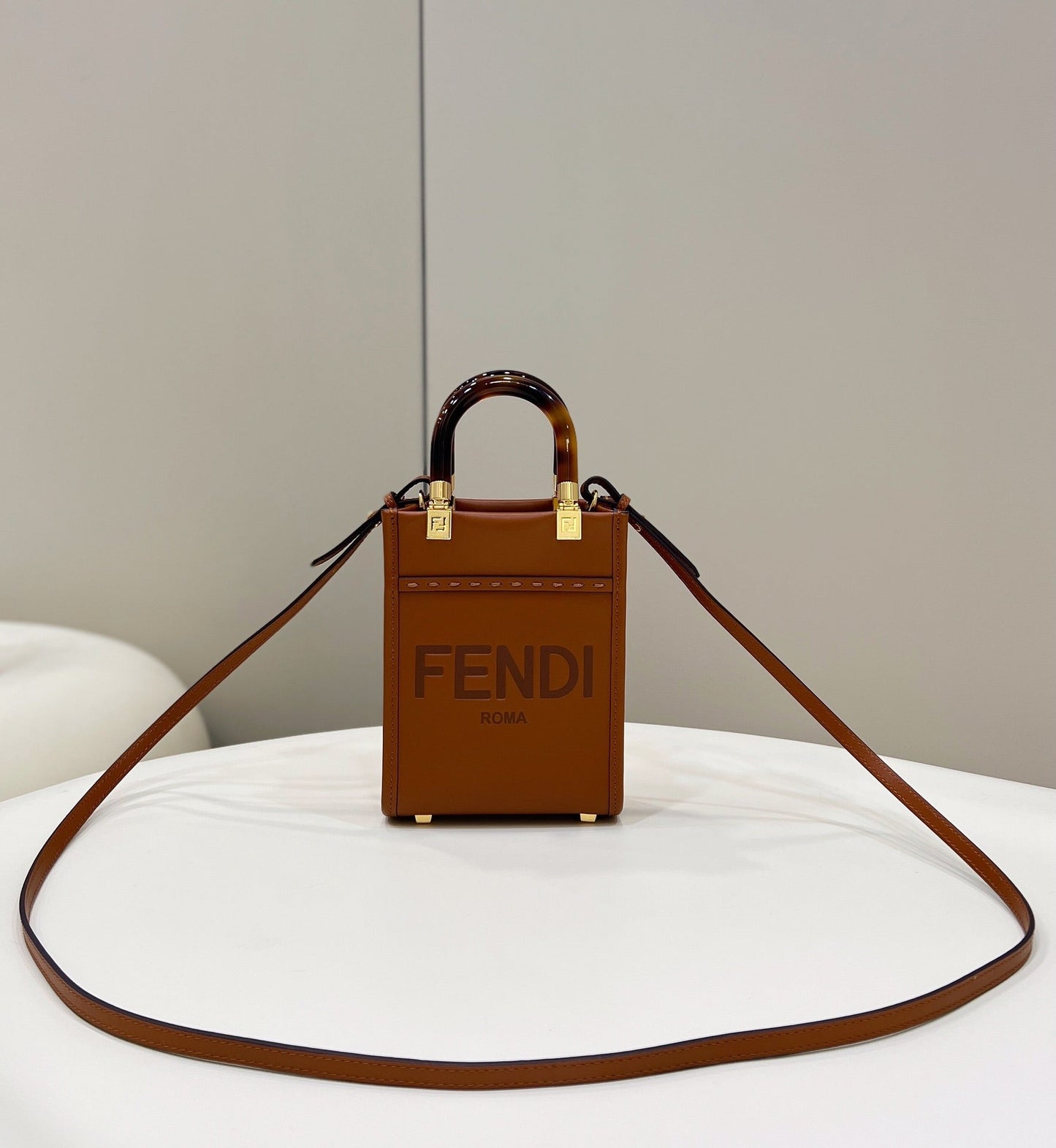 Top QualityTop Quality Sunshine Shopper Brown Mini Tote Bag
