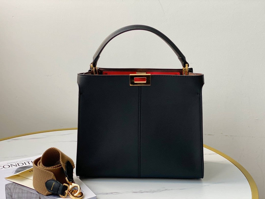 Top QualityTop Quality Peekaboo X-Lite Black Medium Tote Bag