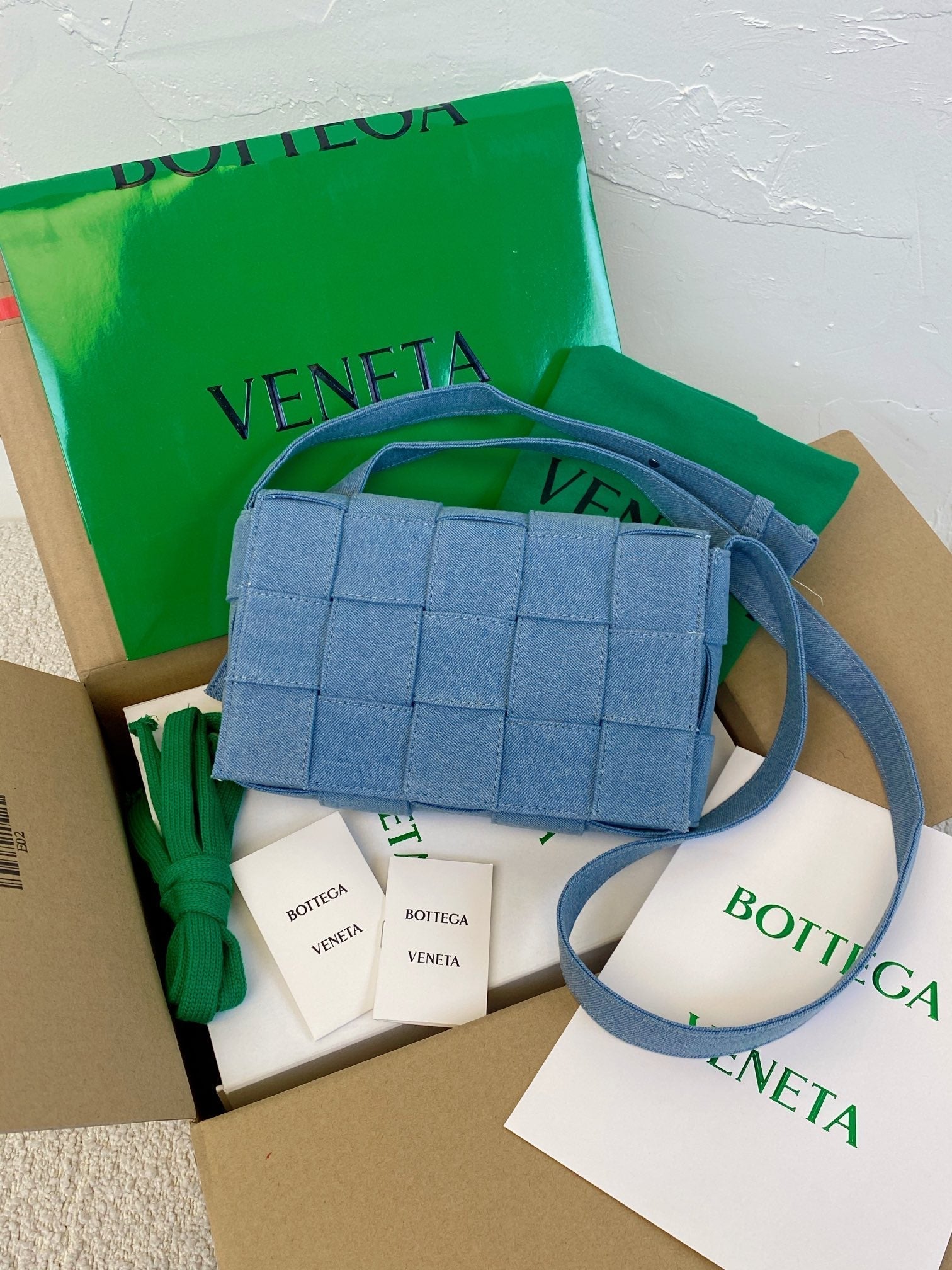 Top Quality Cassette For Women Bags Blue Travel Bag
