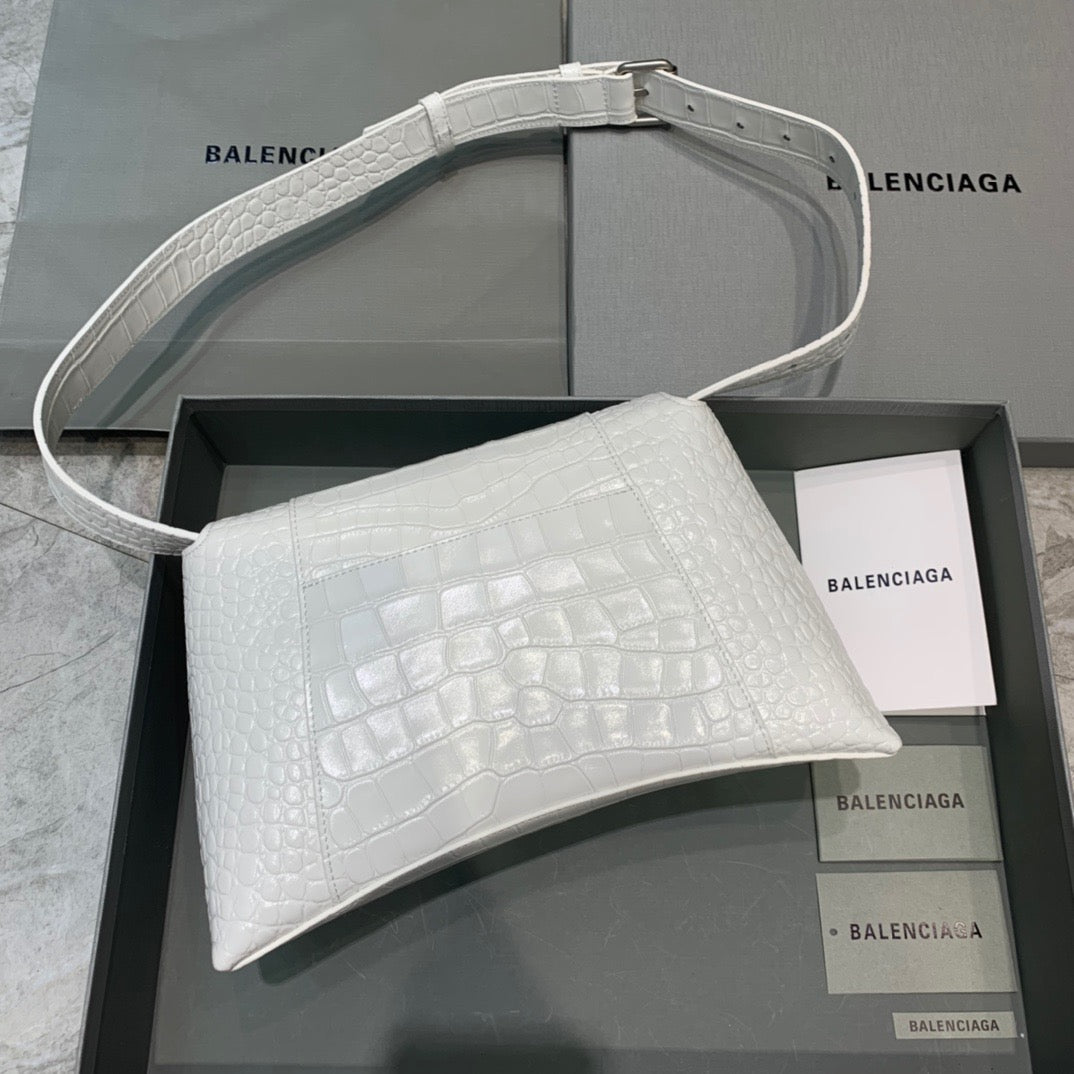 Top Quality Downtown Shoulder Bag In For White Small