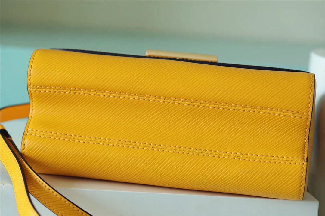 Top Quality Twist Mm Epi Sunflower Yellow Crossbody Bag