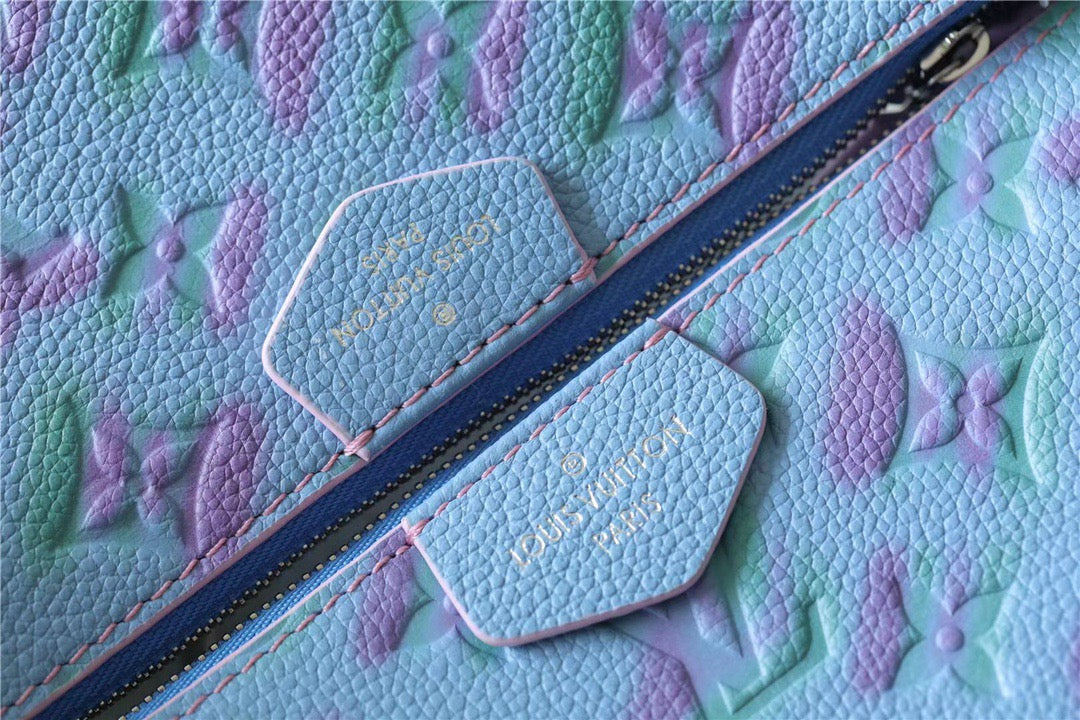 Top Quality Multi Pochette Accessoires Empreinte For Monogram Blue Travel Bag