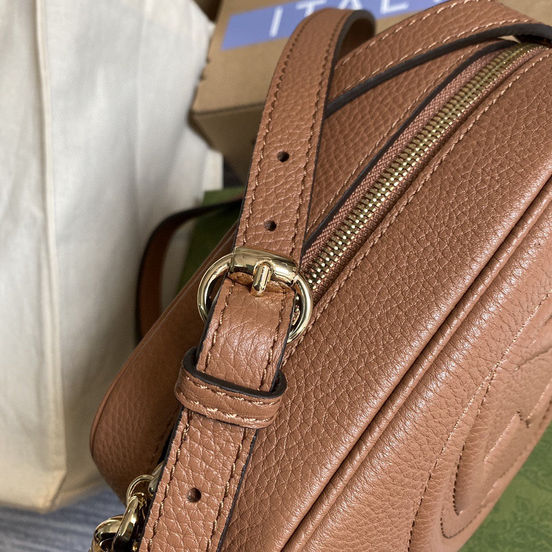 gg Soho Disco , ’s Brown Small Crossbody Bag