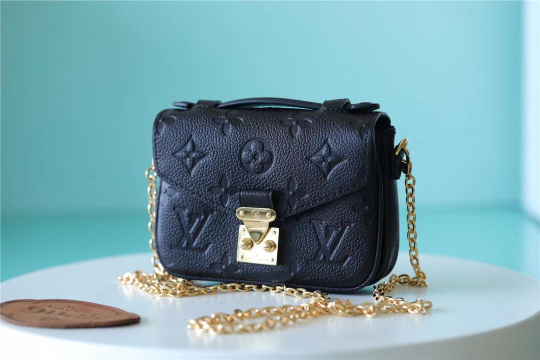 Top Quality Micro Metis Empreinte For Women Monogram Black Crossbody Bag