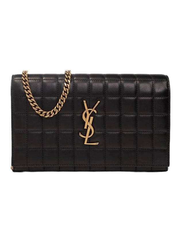 YSL Saint Laurent Luxury Trending Cassandre Matelassé Cross Bag Leather Black Shoulder Bag