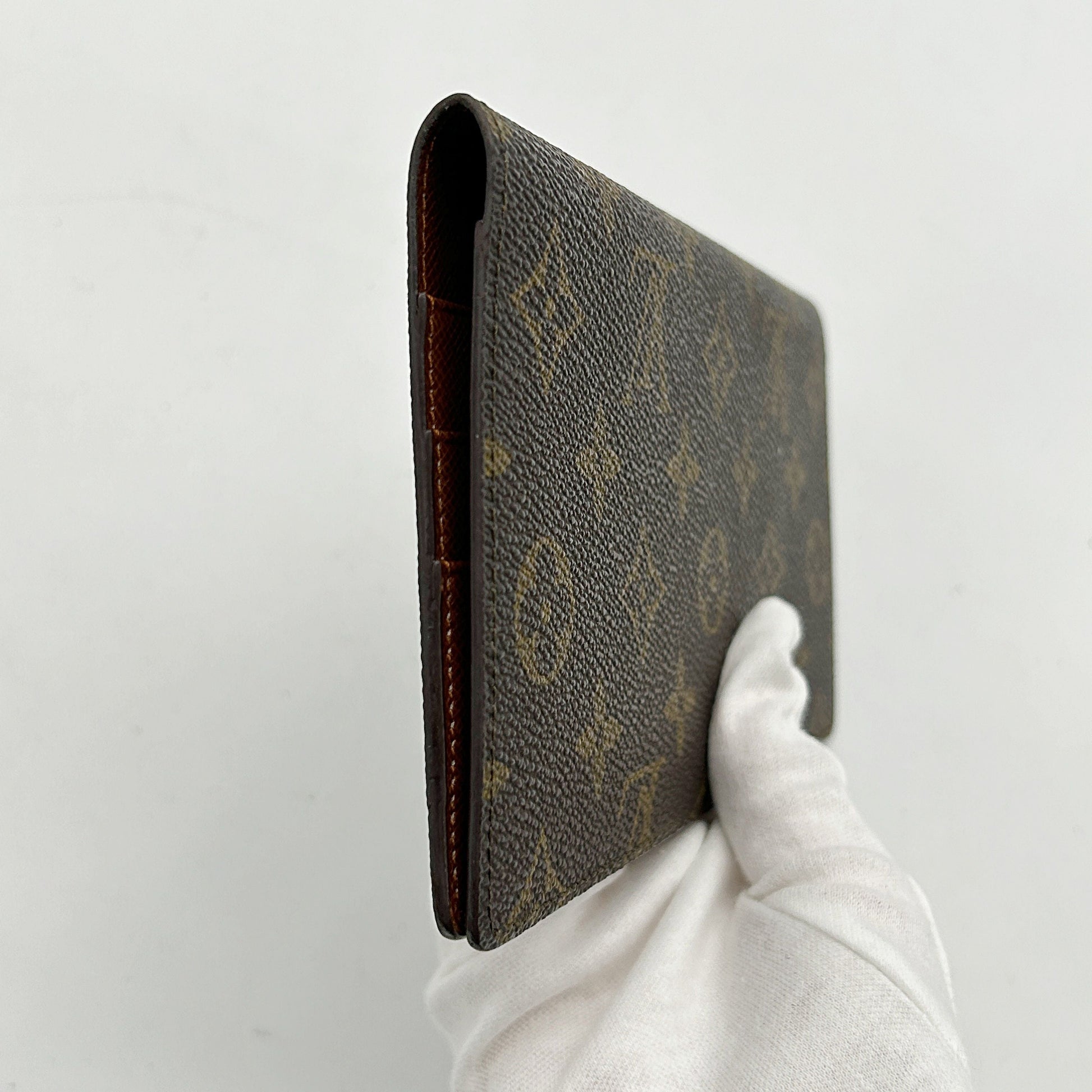 Louis Vuitton | Bags | Louis Vuitton Long Wallet Porte Chequier Double Monogram Canvas lv8806vd