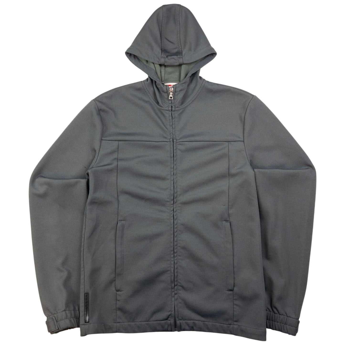 Prada Handbag Sport Up Hoodie Gray Zip