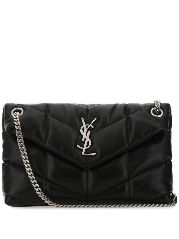 YSL Saint Laurent Saint Laurent Trending Puffer Lambskin Chain Shoulder Quilted Black Shoulder Bag