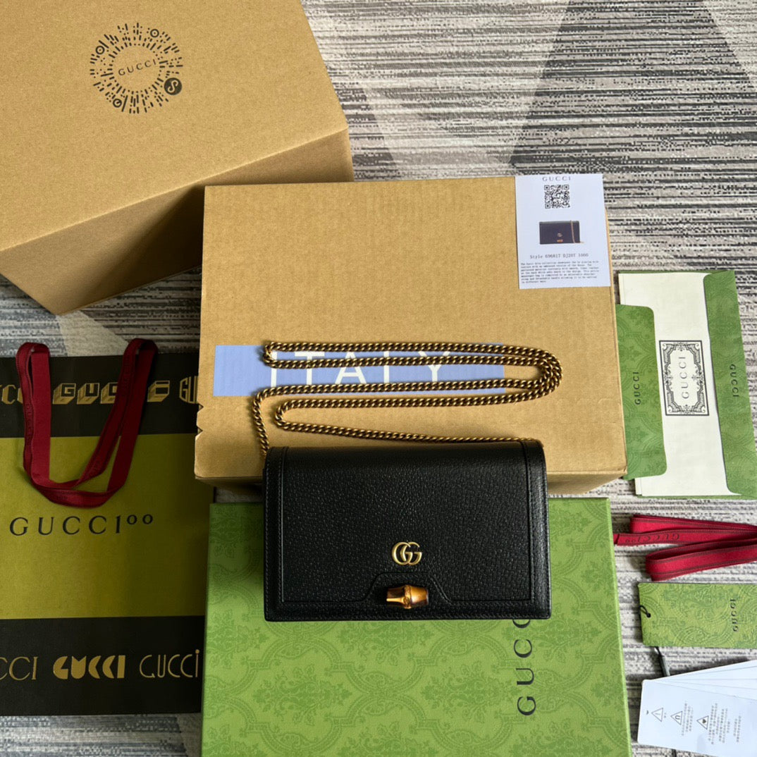 gg Diana Bamboo , ’s Black Mini Bag