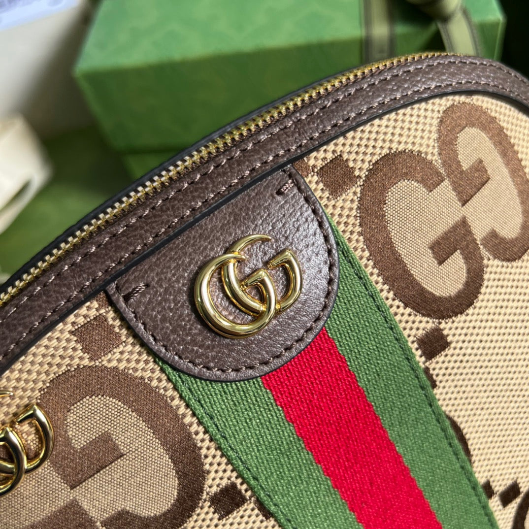 gg Ophidia Jumbo gg , Brown Small Shoulder Bag Beaunoirrbeaunoirr Ukmig