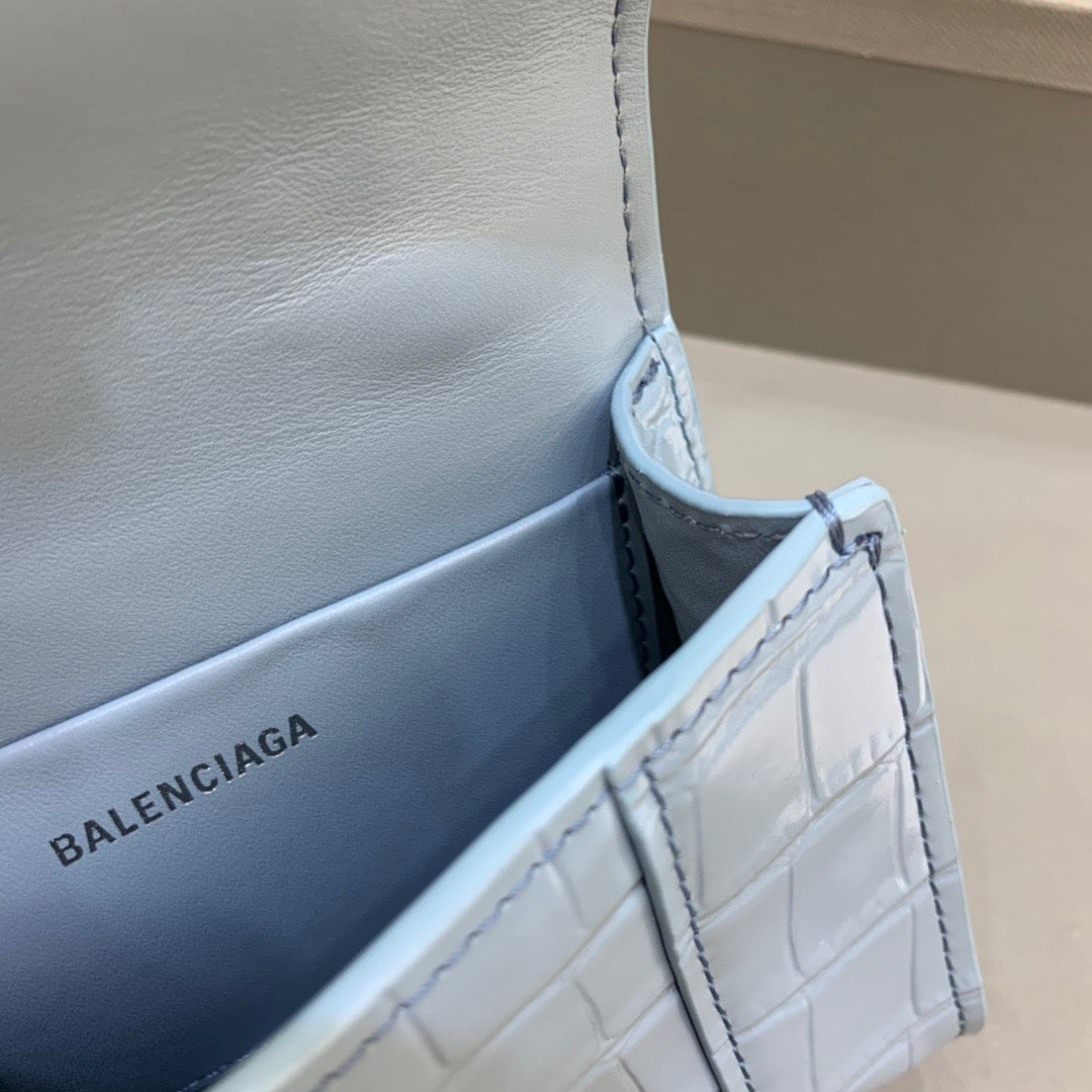 Top Quality Hourglass Handbag With In For Blue Mini Travel Bag