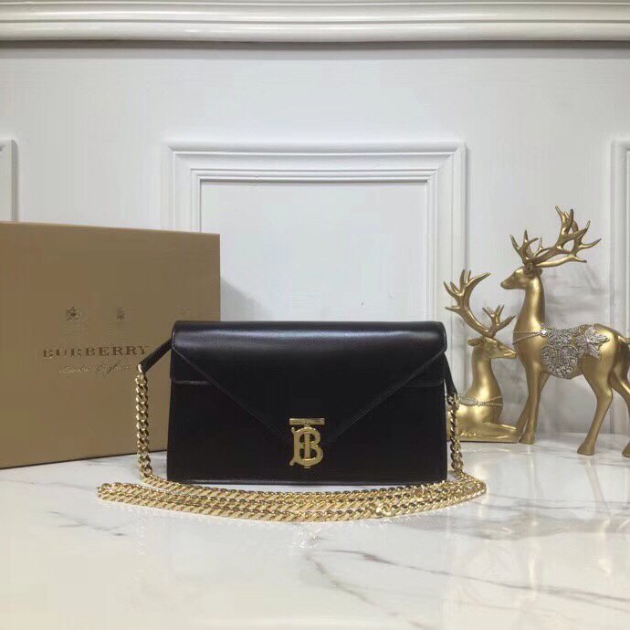 Top Quality Tb Envelope Clutch By British Black Small Clutch Bag 102In26Cm 6519