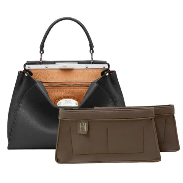 Fendi Handbag Liners for Peekaboo Set of 2 Medium