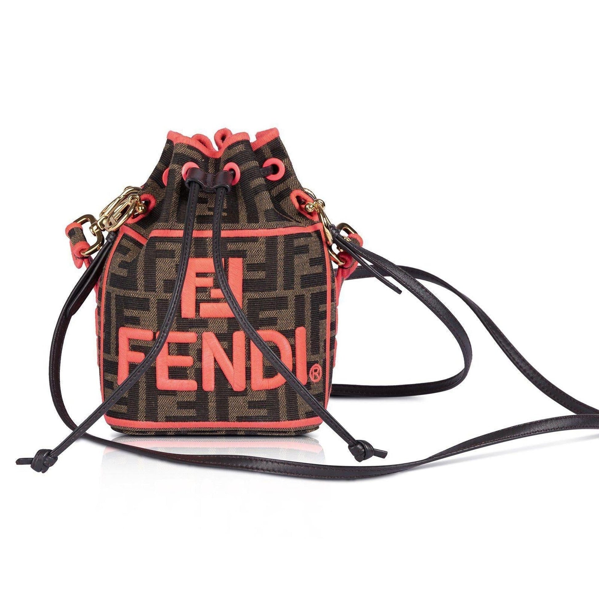 Fendi Roma Amor Mon Tresor Bag Mini Bucket Bucket Bag
