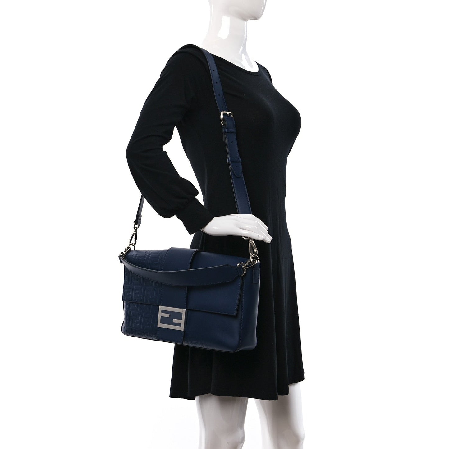Fendi Grace Ff Bag Vitello Large Travel Bag