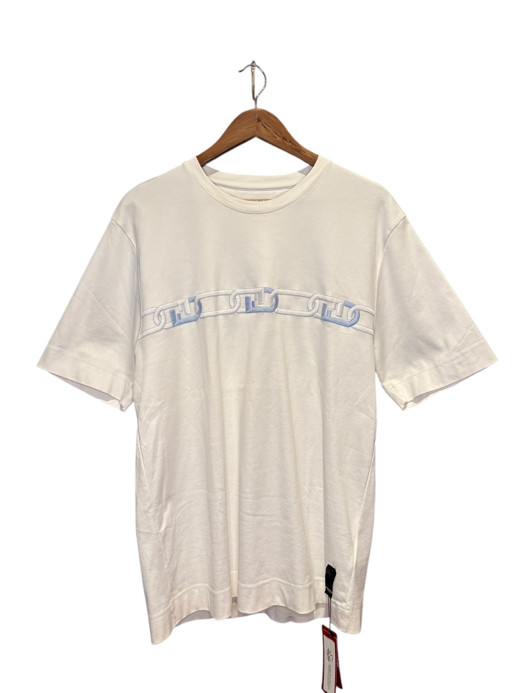 Fendi Handbag Tee Shirt White Logo