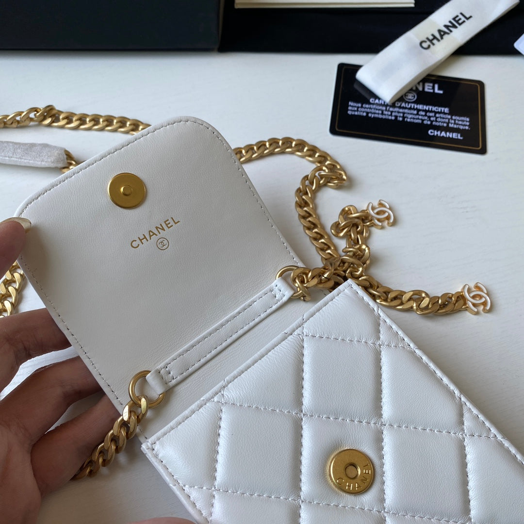 Chlphone Holder Bag For Women White Travel Bag