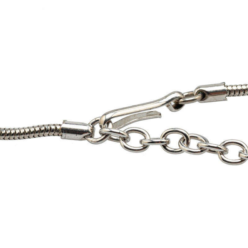 Chanel Metal Logo Necklace 00A