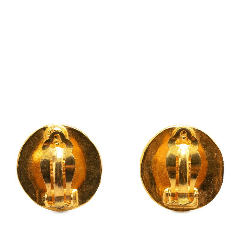 Chanel Gold Plated Coco Mark Earrings 94A Bag