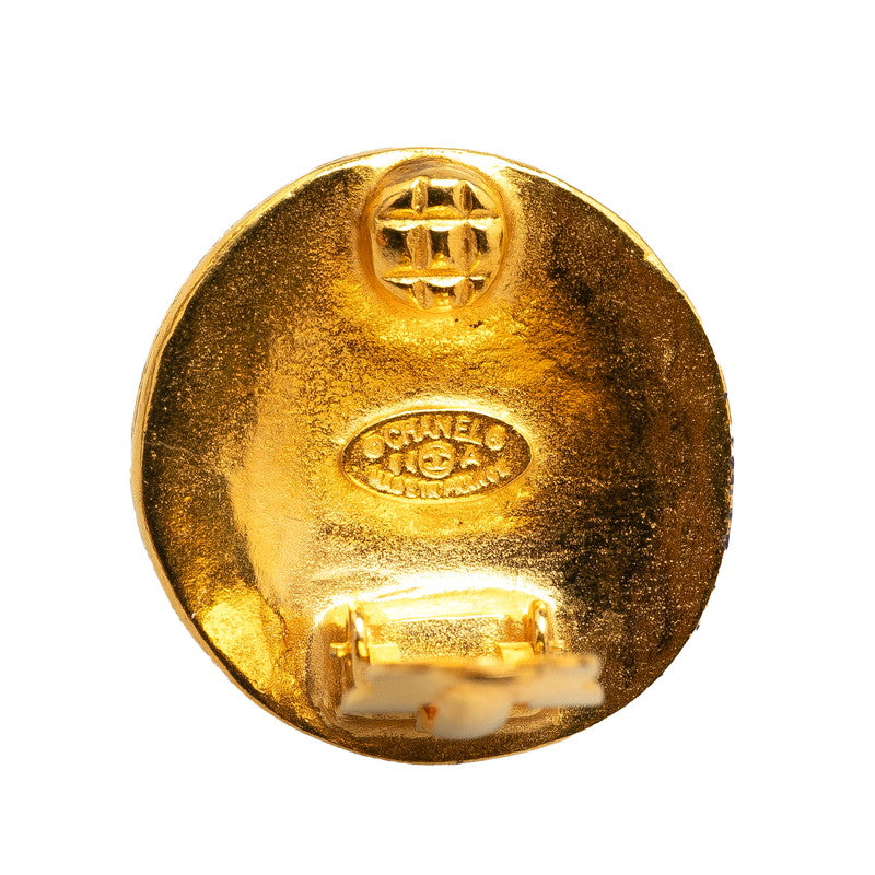 Chanel Gold Plated Coco Mark Earrings 94A Bag