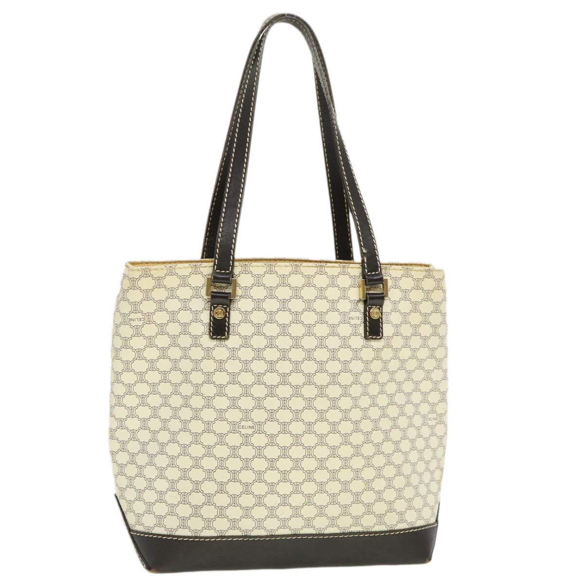 Luxury Macadam Tote Bag Pvc Whe Fm Leather Canvas